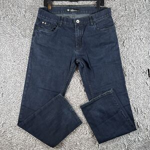 Etnies Jeans Mens Size 34 Dark Navy Blue Stretch Designer Preppy Workwear Skater